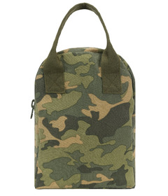 Fluf Zipper Lunch Bag Camo