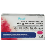 Rexall Regular Strength Allergy Formula Caplets