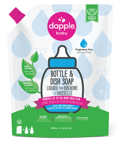 Dapple Baby Bottle & Dish Liquid Refill Fragrance Free