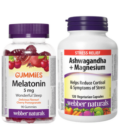 Webber Naturals Sleep & Stress Bundle