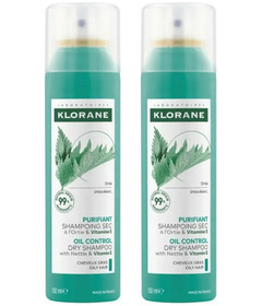 Klorane Oil-Control Dry Shampoo Duo Bundle