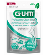 GUM Pro Clean Plus Floss Pick Mint