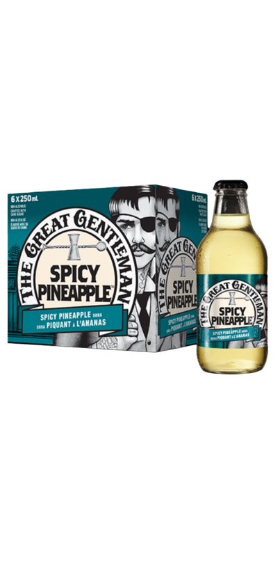 Buy The Great Gentleman Soda Spicy Pineapple at