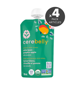 Cerebelly Organic White Bean Pumpkin Apple Bundle