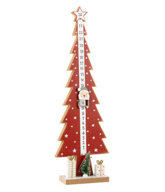 Calendrier de l’Avent Arbre d’Argent Arbre de l’Avent Arbre en bois