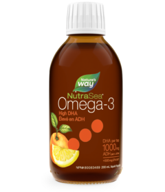 NutraSea Omega-3 High DHA Liquid Juicy Citrus