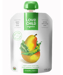 Love Child Organics Pouch Pears, Kale & Peas