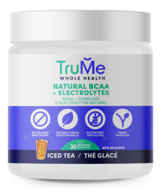 TruMe Whole Health BCAA + Electrolytes Iced Tea