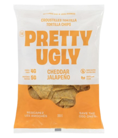 Pretty Ugly Tortilla Chips Cheddar Jalapeno