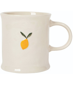 Jubilee By Danica Embossed Mug Lemon
