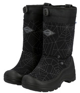 Bottes d'hiver Kuoma pour enfants Lumilukko Snowlock Noir Spider Réfléchissant