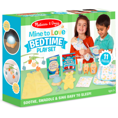melissa and doug mine to love play cradle