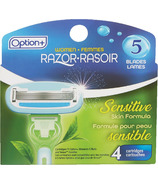 Option+ Five Blade Razor Catridges for Women