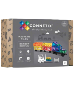 Connetix Tiles Rainbow Transport Pack