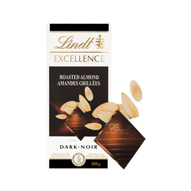 Chocolat noir 60% cacao Excellence LINDT, Tablette de 100g - Super