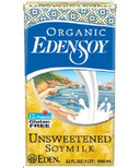 Eden Foods Edensoy, lait de soja biologique non sucré