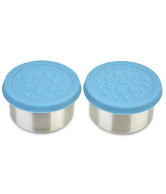 LunchBots Leak Proof Dip Containers Aqua