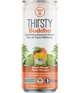 Thirsty Buddha Eau de Coco Pétillante Pêche Mangue