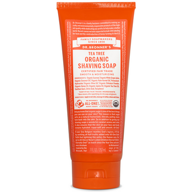 Dr. Bronner\'s Organic Shaving Soap Tea Tree Dr. Bronner\'s Organic Shaving Soap Tea Tree