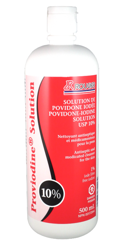 Buy Rougier Povidone-Iodine Solution 10% at  | Free Shipping $49+ in  Canada