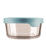 Anchor Hocking True Seal Glass Container 4 Cup Mineral Blue