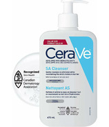 CeraVe Nettoyant AS pour le visage à l'acide salicylique avec vitamine D 