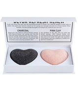 Bella Sleep + Spa Self Love Boxed Set of Konjac Heart Sponges