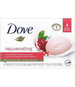 Dove Rejuvenating Beauty Bar Pomegranate & Hibiscus Tea