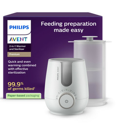 Philips Avent Premium 2-in-1 Warmer & Sterilizer