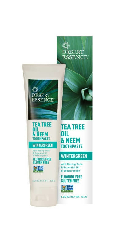 tea tree and neem toothpaste