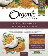 Organic Traditions sucre de palme à la noix de coco