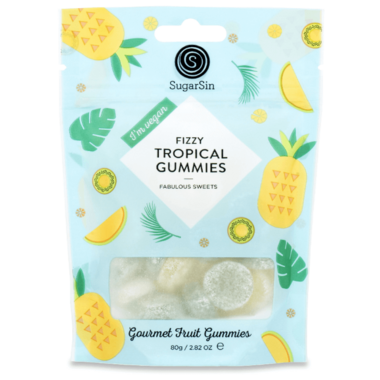SugarSin Fizzy Tropical Gummies SugarSin Fizzy Tropical Gummies