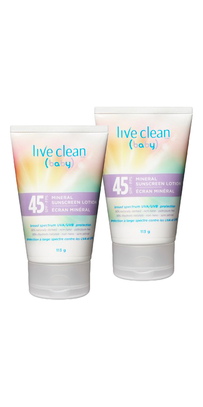 clean mineral sunscreen