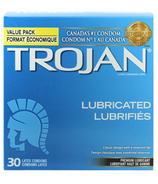 Préservatifs classiques en latex lubrifiés de Trojan
