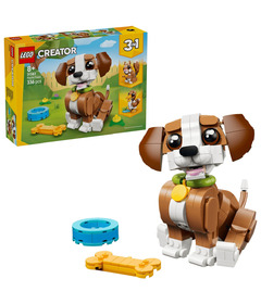 LEGO Creator 3 in 1 Cute Animals: Playful Puppy Dog
