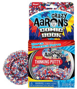 Crazy Aaron’s Thinking Putty Tin Trendsetters Comic Book Thinking Putty 