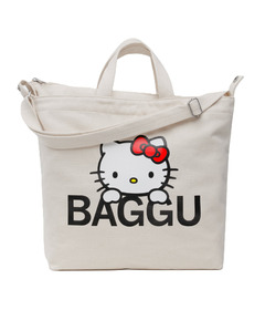 BAGGU Horizontal Zip Duck Bag Hello Kitty