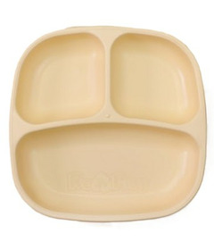 Re-Play Divided Plate Lemon Drop