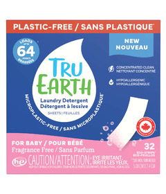 Tru Earth Plastic Free Laundry Strips Baby