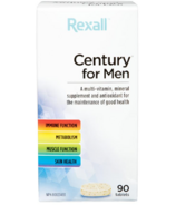 Rexall multi-vitamines pour hommes Century