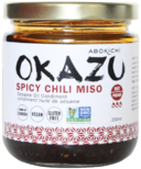 Abokichi condiment à l'huile de sésame saveur chili miso épicé, grand format
