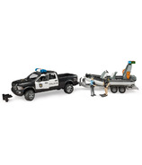 Bruder Toys Ram 2500 Police Pickup and Accessories