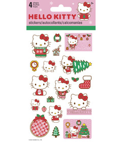 Trends Hello Kitty Christmas Stickers