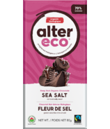 Alter Eco Chocolat noir biologique au sel de mer