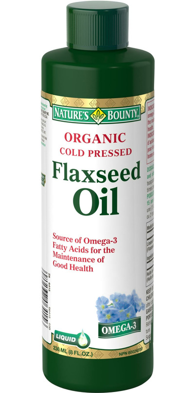 Buy Nature's Bounty Organic Cold Pressed Flax Seed Oil Liquid at Well ...