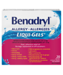 Benadryl Allergy Liqui-Gels