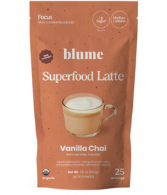 Blume Superfood Vanilla Chai Latte Blend