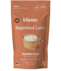 Blume Superfood Vanilla Chai Latte Blend