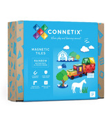 Connetix Tiles Magnetic Tiles Motion Pack Rainbow
