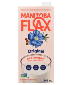 Manitoba Flax Unsweetened Original Flax Milk